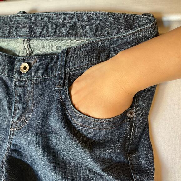 X2 Denim Laboratory Women Jeans size 8 Low Rise Straight Leg Stretch Boot Cut - Picture 7 of 11